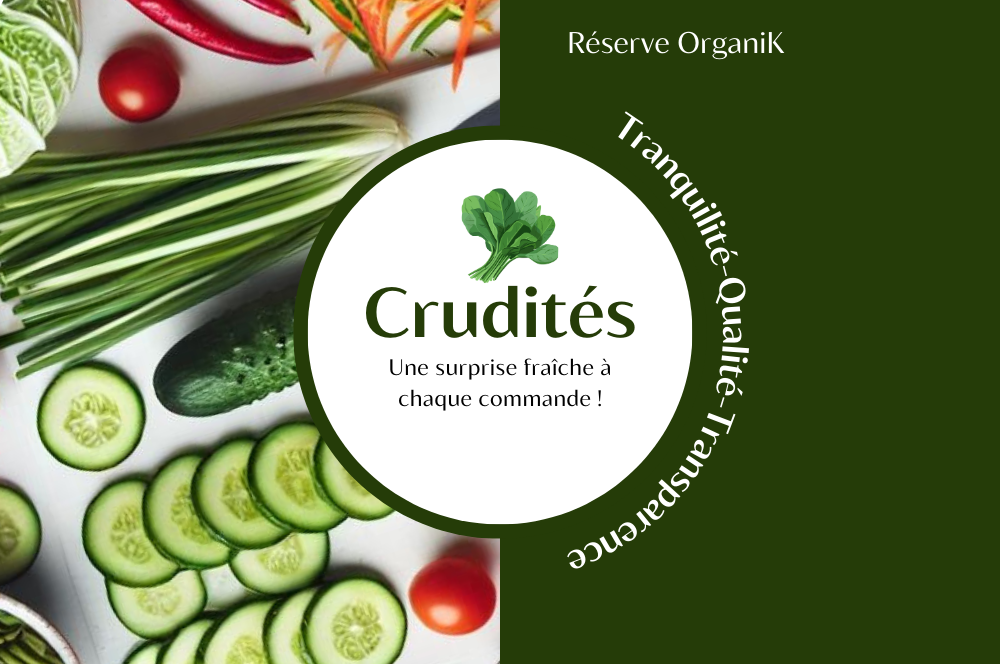 Produits bio et organic Martinique – Réserve cruditées